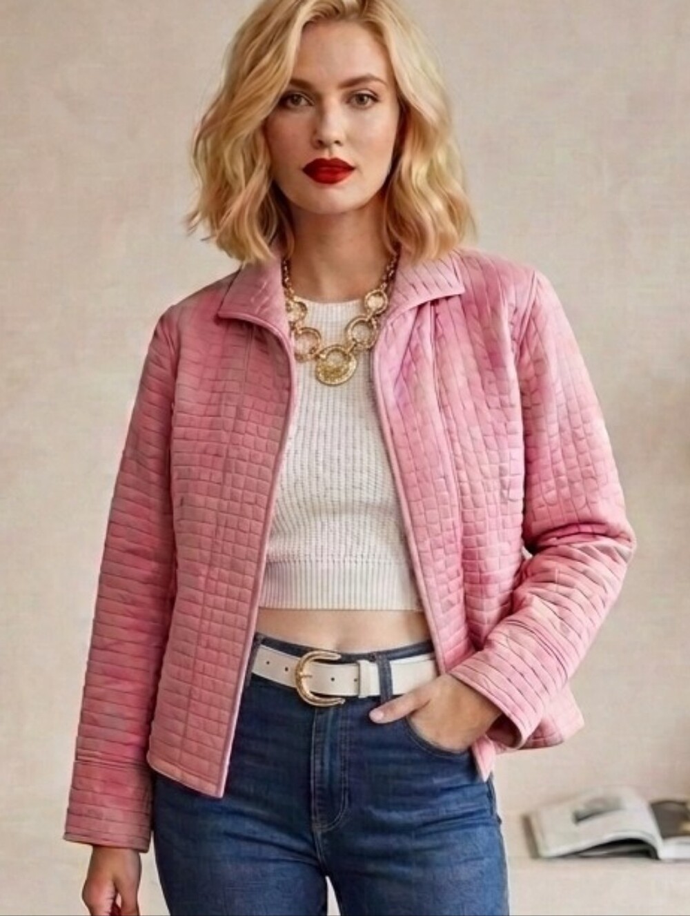 Harve Benard quilted jacket